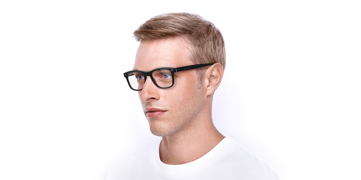 LUNETTES DE VUE homme TH1891 noir/bleu