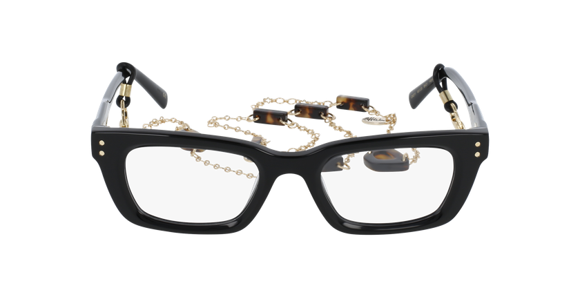 LUNETTES DE VUE femme CREATIVE noir - Vue de face