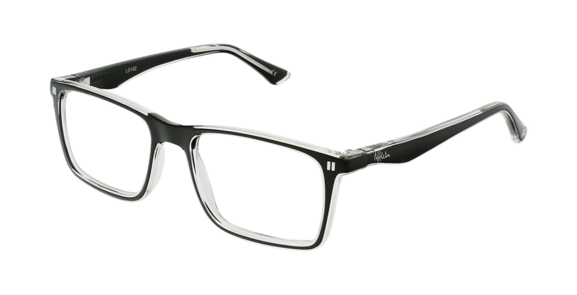 LUNETTES DE VUE enfant REFORM TEENAGER1 noir - vue de 3/4