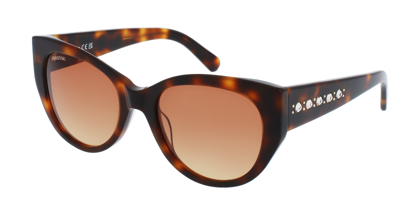 LUNETTES DE SOLEIL femme SK0372 écaille - Vue de face