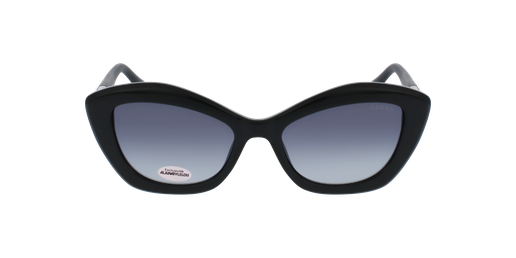 LUNETTES DE SOLEIL femme GU7868 noirVue de face