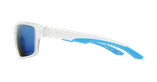 LUNETTES DE SOLEIL homme IGOR POLARIZED blanc/bleu - Vue de côté