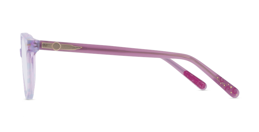 Lunettes de vue enfant 6 violet - Vue de face