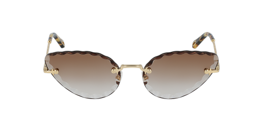 LUNETTES DE SOLEIL femme CE157S doré/marronVue de face