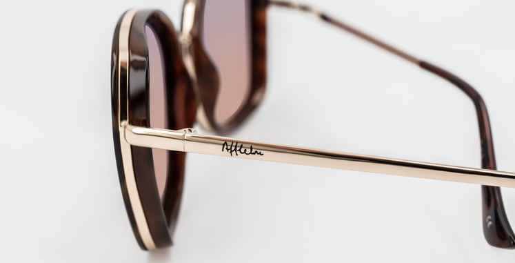 LUNETTES DE SOLEIL femme ORIA écaille/doré