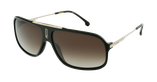 LUNETTES DE SOLEIL COOL65807HA6412 noir/marron - Vue de côté