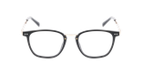 Lunettes de vue homme DAMON noir/dorée - Vue de face