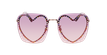 LUNETTES DE SOLEIL femme MARC493S doré - Vue de face