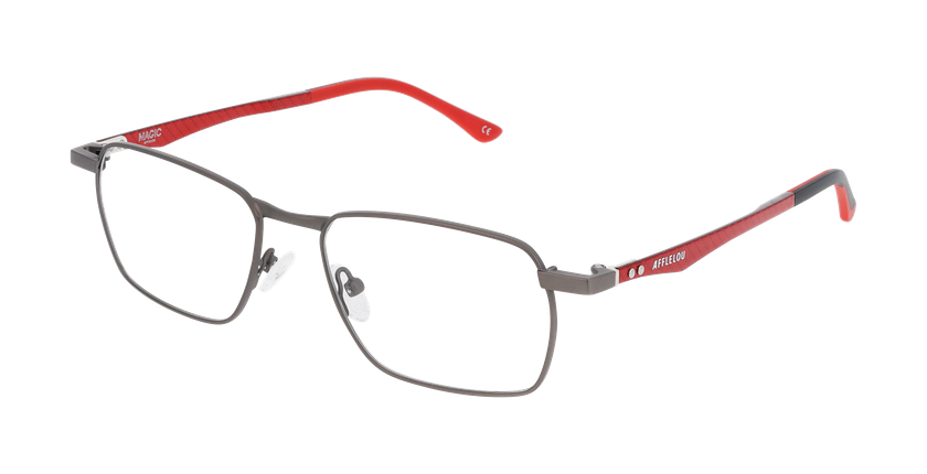Lunettes de vue homme MAGIC 345 noir/gris - Vue de face