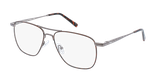 Lunettes de vue homme MAGIC ACHILLE écaille/argenté - Vue de face