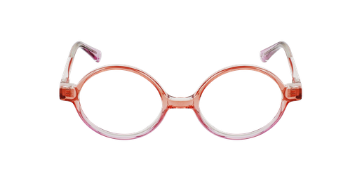 LUNETTES DE VUE enfant RZERO19 rose Vue de face
