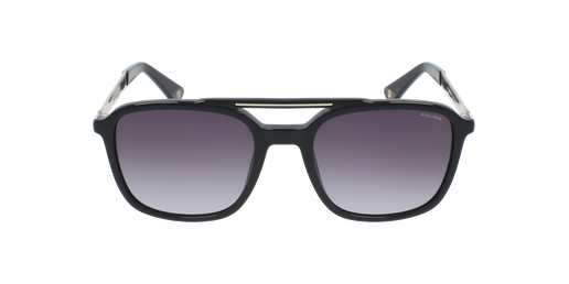 LUNETTES DE SOLEIL homme SPLA53 noirVue de face