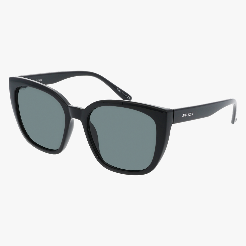 Lunettes de soleil femme ANA noir - Vue de face
