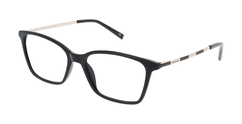 Lunettes de vue femme ANASTASIA noir - Vue de face