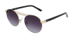 LUNETTES DE SOLEIL femme ROMY noir/doré - Vue de face