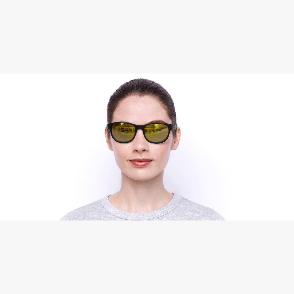 Lunettes de soleil Bass écaille - Vue de face