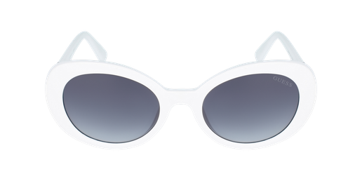 LUNETTES DE SOLEIL femme GU7632 blanc Vue de face