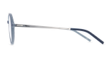 LUNETTES DE VUE homme MAGIC 118 bleu/argenté - Vue de face
