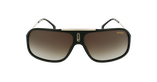 LUNETTES DE SOLEIL COOL65807HA6412 noir/marron - Vue de face
