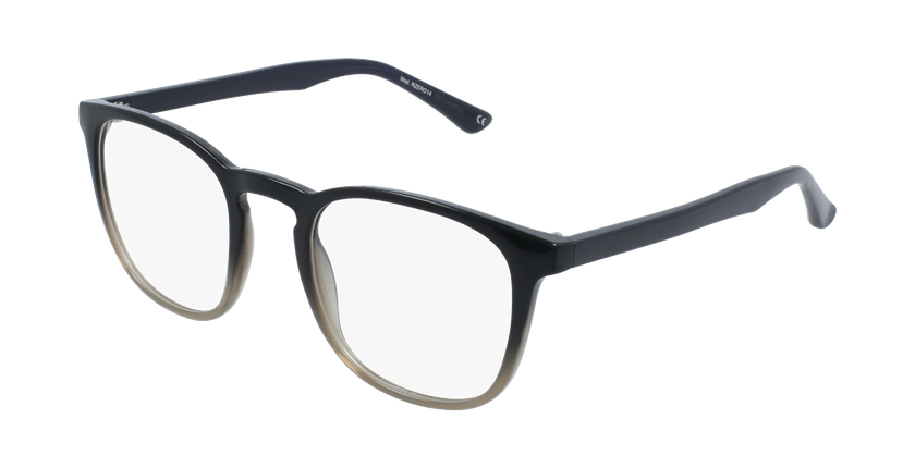 LUNETTES DE VUE homme RZERO14 noir - vue de 3/4
