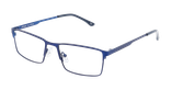 Lunettes de vue homme RZERO46 bleu - Vue de face