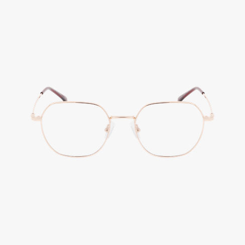 Lunettes de vue femme RZERO50 dorée Vue de face
