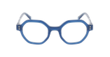 Lunettes de vue femme CARACTÈRES PERSUASIVE bleu - Vue de face