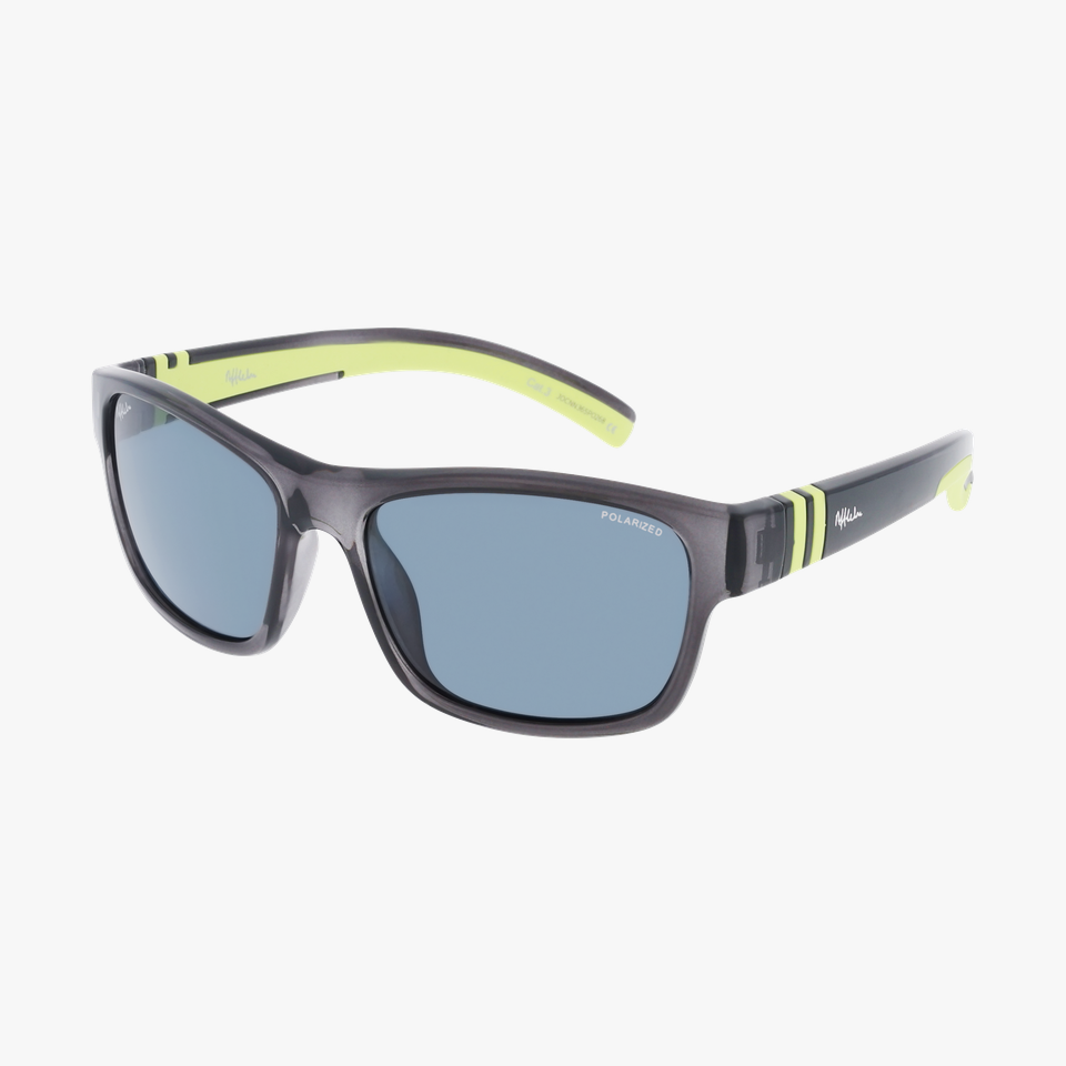 Lunettes de soleil enfant ARLY POLARIZED gris/gris - Vue de face
