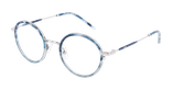 Lunettes de vue homme MAGIC225 bleu/gris - Vue de face