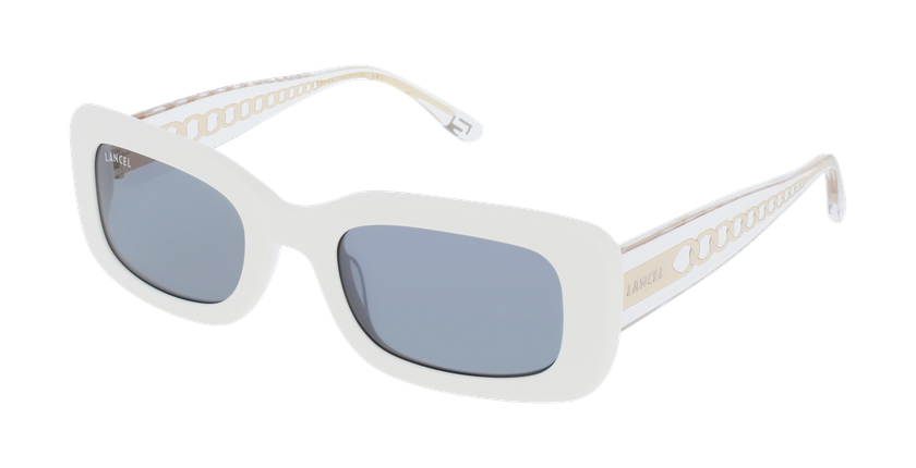 LUNETTES DE SOLEIL femme LEONIE LA91021 blanc - Vue de face