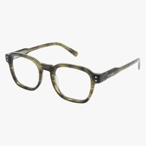 Lunettes de vue homme CARACTÈRES VOLONTAIRE vert