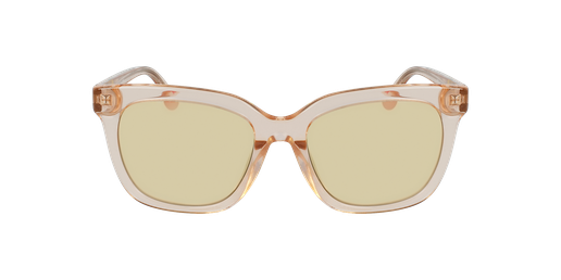 LUNETTES DE SOLEIL femme PK0018 rose/marron Vue de face