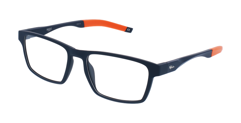 Lunettes de vue homme MAGIC 188 bleu/orange - Vue de face