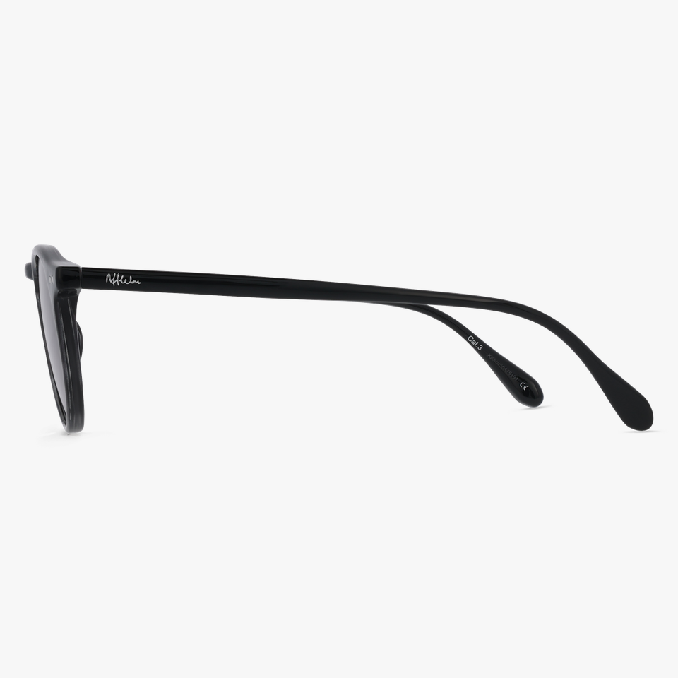 Lunettes de soleil LULI écaille/noir - Vue de face