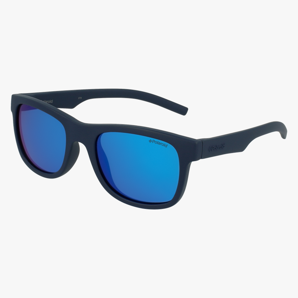 Lunettes de soleil enfant PLD 8020/S bleu - Vue de 3/4