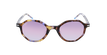 LUNETTES DE SOLEIL femme JUSSY écaille/violet - Vue de face