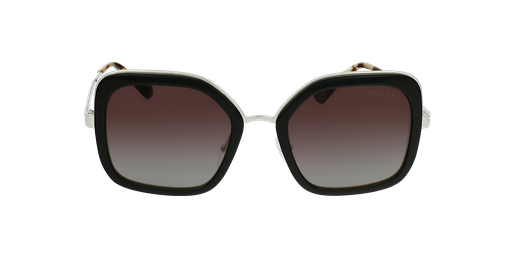 LUNETTES DE SOLEIL femme CATWALK noir/beige Vue de face
