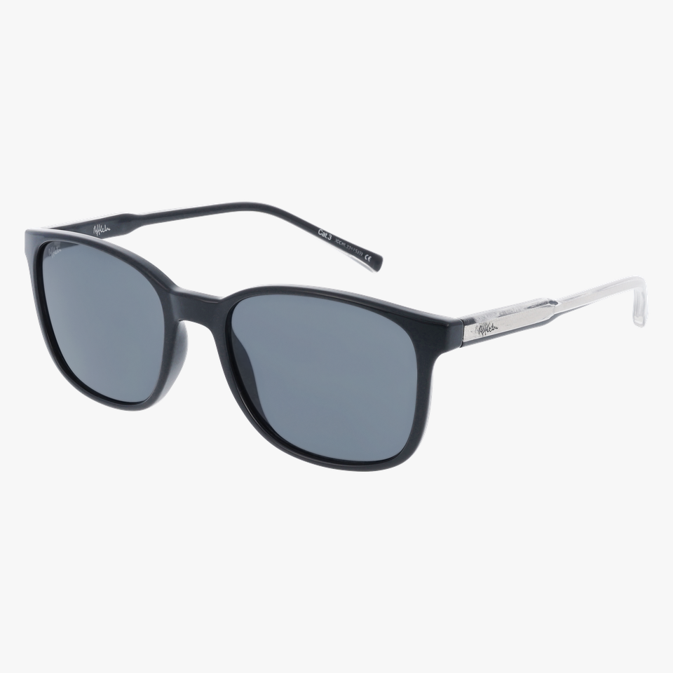 Lunettes de soleil homme CAYETANO noir - Vue de face