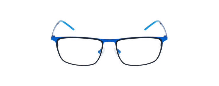 Lunettes de vue homme MAGIC 157 noir/bleu - Vue de face