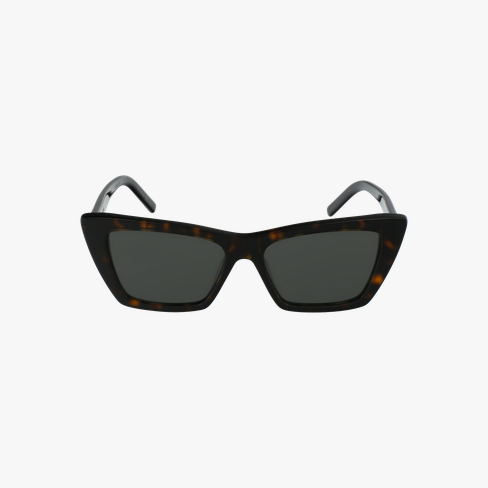 Lunettes de soleil femme SL 276 MICA écaille Vue de face
