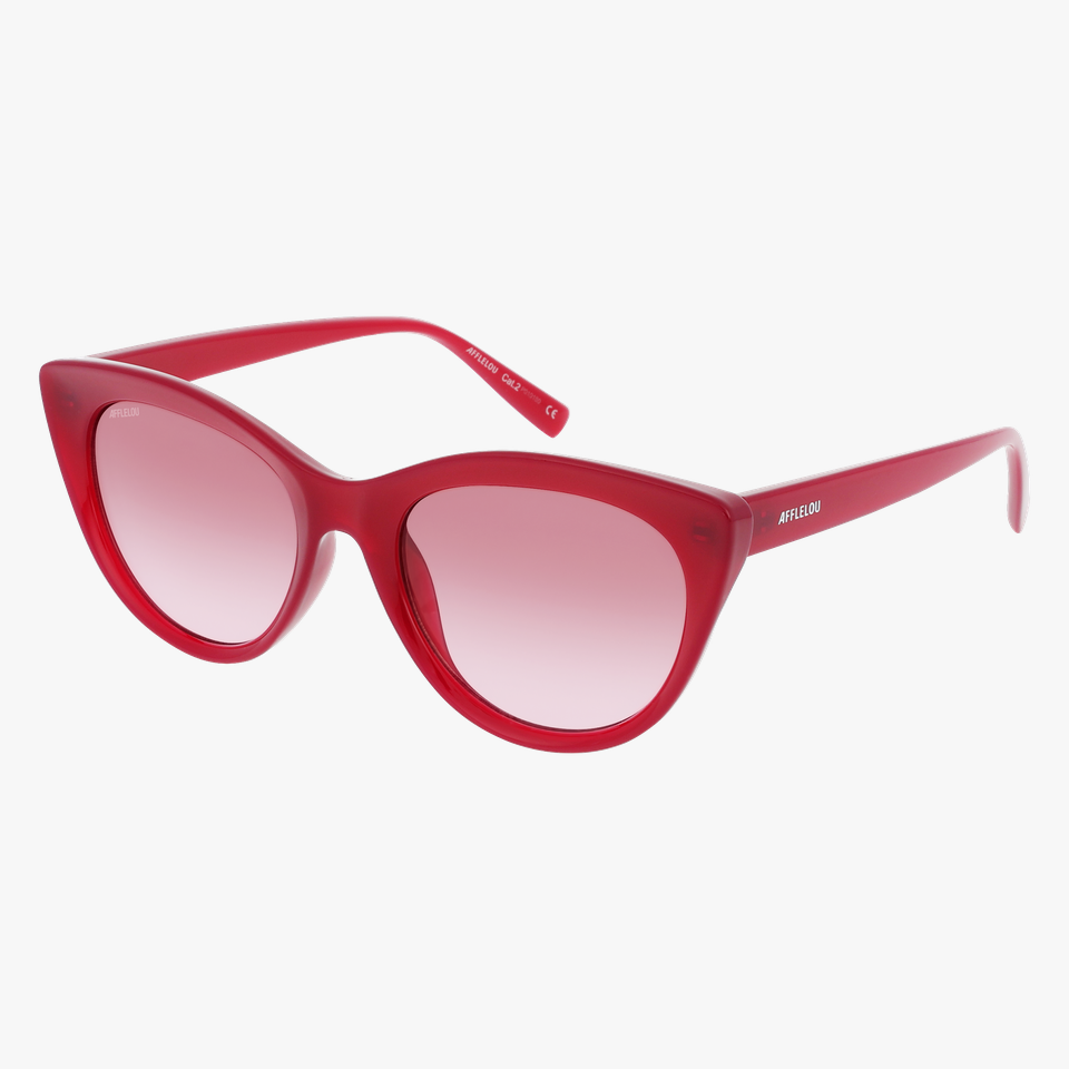 Lunettes de soleil femme DULCEA rose - Vue de face