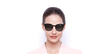 LUNETTES DE SOLEIL femme GU7550 écaille - Vue de face