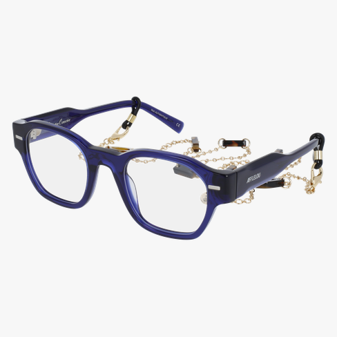 Lunettes de vue femme CARACTÈRES AUTHENTIQUE bleu