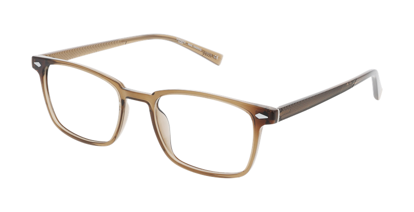 Lunettes de vue homme HARRIS marron - Vue de face
