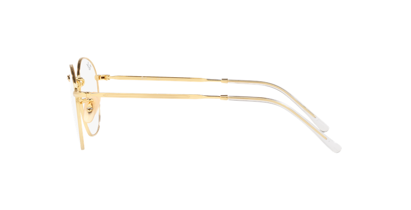 Lunettes de vue 0RX6472 dorée - Vue de face