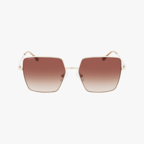 Lunettes de soleil femme FORLI dorée Vue de face