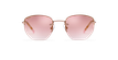 LUNETTES DE SOLEIL femme JENNA rose/doré - Vue de face