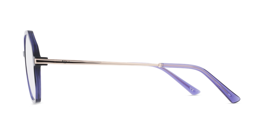 Lunettes de vue femme DIANE violet - Vue de face