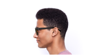 LUNETTES DE SOLEIL homme GG0450S écaille - Vue de côté