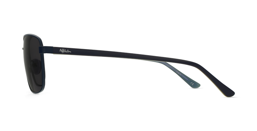LUNETTES DE SOLEIL homme AMIR bleu - Vue de côté